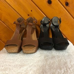 2 Pairs of REACTION KENNETH COLE Wedges 👡